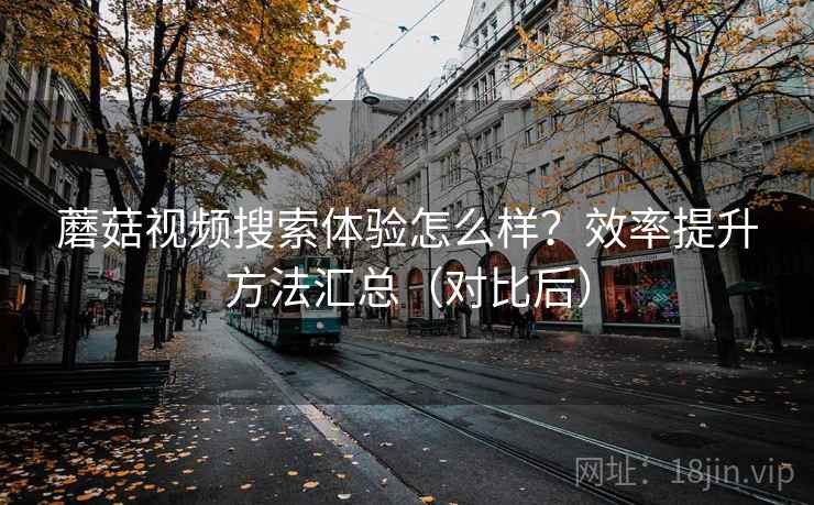 蘑菇视频搜索体验怎么样？效率提升方法汇总（对比后）